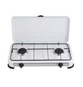 FORNELLO GAS FIRE 2 DOMUS ACCIAIO VERNICIATO BRUCIATORE 2 KW 2,6