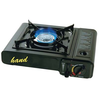 FORNELLO GAS A CARTUCCIA BISTRO EFFE ACCIAIO VERNICIATO BRUCIATORE 1 KW 2,2