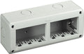 CUSTODIA IP40 6 MODULI BTICINO MATIX COMPOSTA DA BASE E COPERCHIO