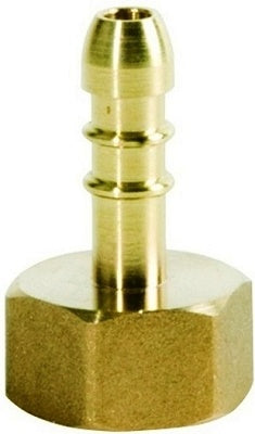 PORTAGOMMA DRITTO IN OTTONE PER GAS GPL 1/2"×10 mm FEMMINA