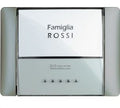 IDROBOX - PULSANTE TARGA DA INCASSO  IP55 BIANCO