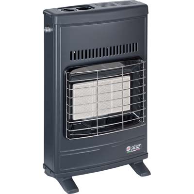 STUFA GAS GPL INFRAROSSI A PARETE ECO 40 SICAR GRIGIO WATT 4200 CM 43X15 H.CM 64