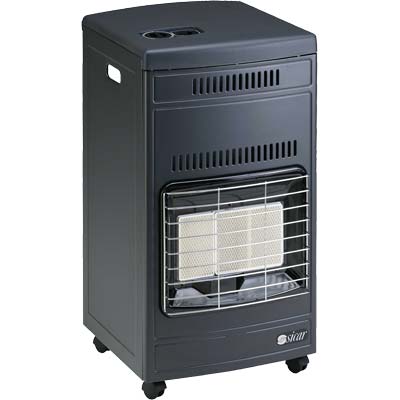 STUFA GAS GPL INFRAROSSI EURO 92T SICAR GRIGIO VENTILATA WATT 4200 CM 42X45 H.CM 77,5