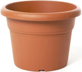 VASO CILINDRO IN PLASTICA COLOR TERRACOTTA Ø 40 cm