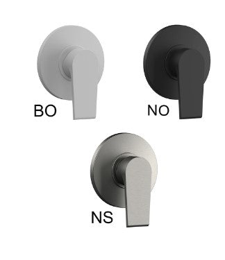 MONOCOMANDO INCASSO DOCCIA LINEA ARTIC BIANCO OPACO