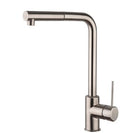 MISCELATORE MONOCOMANDO LAVELLO CON DOCCIA ESTRAIBILE LINEA PIN CROMO