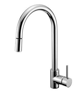 MONOCOMANDO LAVELLO CROMATO CON DOCCIA