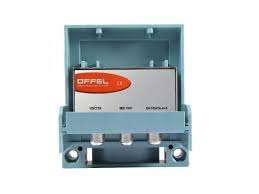 AMPLIFICATORE PER ESTERNO INGRESSO 3 + 21/60 REG. BGUAD.23dB - 65mA - 12V - 112 dBuv
