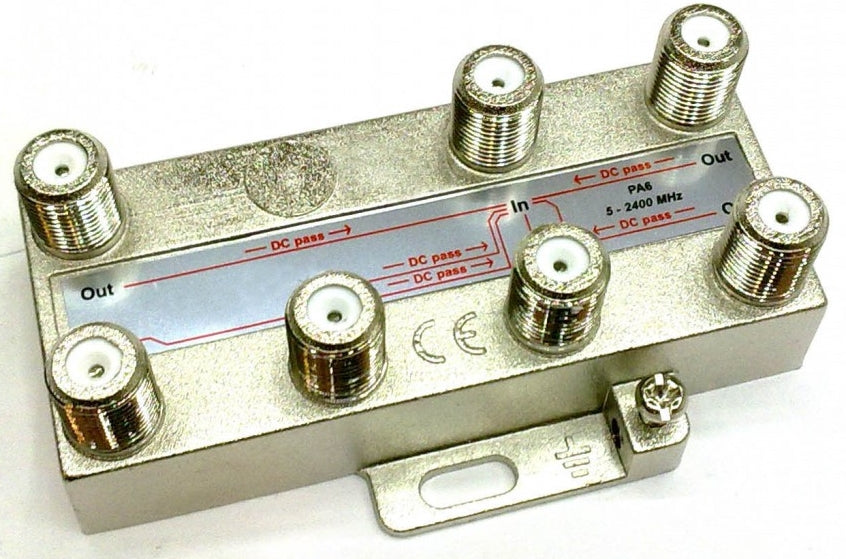 PARTITORE 6 VIE 5-2400 MHz FRACARRO MODELLO PA6