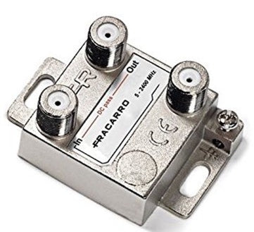 DERIVATORE 1 VIA -10 dB 5-2400 MHz FRACARRO MODELLO DE1-10