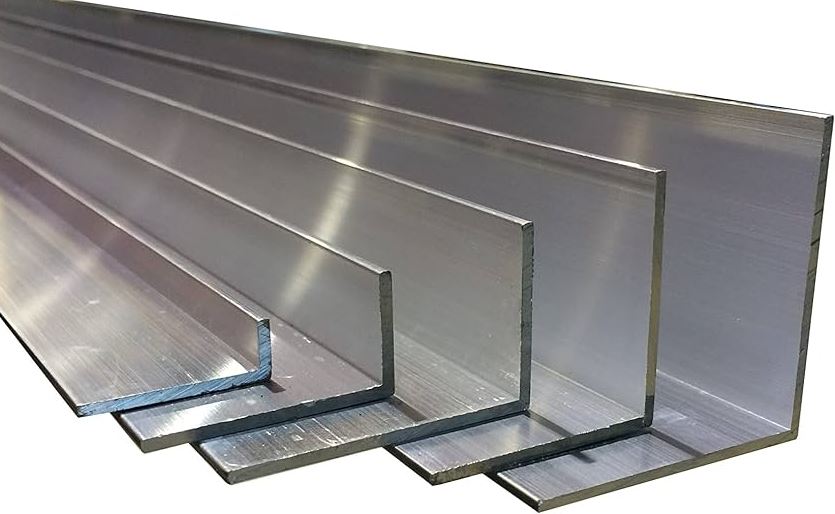 PROFILO ARGENTO H.200 CM ANGOLARE 25X25X1 MM