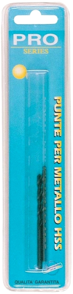 PUNTE PER METALLO IN ACCIAIO HSS Ø 6 mm BLISTER 2 pz.
