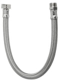 FLESSIBILE IN ACCIAIO AISI 304 3/8"M X 1/2"F  40 CM.  DN10
