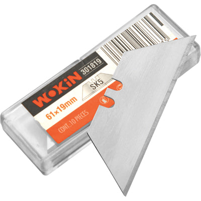 LAMA A TRAPEZIO 301819 WOKIN GRANDE MM 61X19 CF=PZ 10