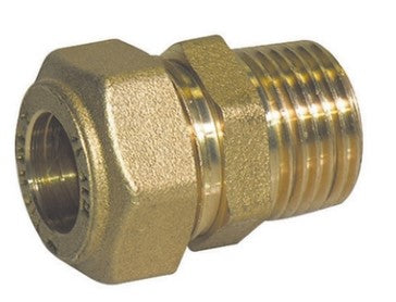 RACCORDO DIRITTO O-RING MASCHIO CONICO TIEMME GAS 3/8 x 10