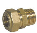 RACCORDO DIRITTO O-RING MASCHIO CONICO 1/2"x12 TIEMME GAS