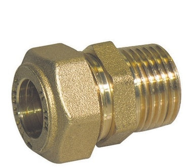 RACCORDO DIRITTO O-RING MASCHIO CONICO 1/2"x12 TIEMME GAS