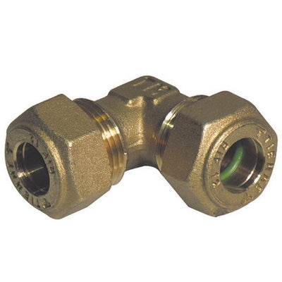 GOMITO A 90° DOPPIO O-RING TIEMME GAS 12