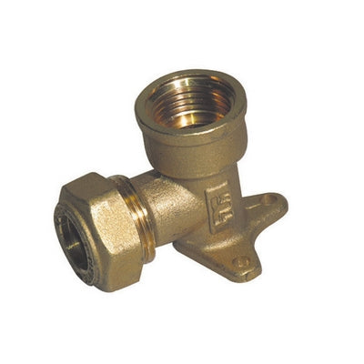 GOMITO A 90° CON FLANGIA 1/2"x 12 FEMMINA O-RING TIEMME GAS