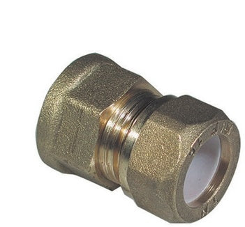 NIPPLE FEMMINA BICONO PER RAME CON OGIVA TEFLON TIEMME 1/2 x 14