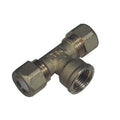 TEE FEMMINA PER RAME CON OGIVA TEFLON TIEMME 1/2 x 14