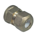 NIPPLE FEMMINA BICONO PER RAME CON OGIVA TEFLON TIEMME 1/2 x 12R
