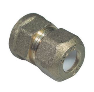 NIPPLE FEMMINA BICONO PER RAME CON OGIVA TEFLON TIEMME 1/2 x 12R