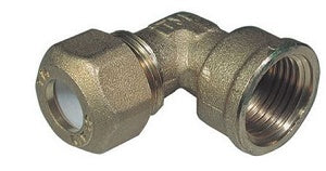GOMITO FEMMINA PER RAME CON OGIVA TEFLON TIEMME 1/2 x 12R