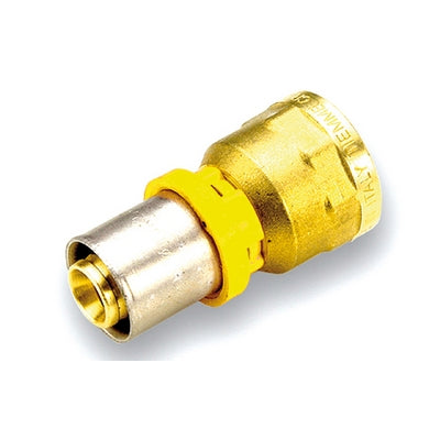 RACCORDO PER MULTISTRATO GAS DIRITTO FEMMINA 32X1"