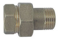 RACCORDO DIRITTO MF 3 PEZZI OTTONE GIALLO 1/2