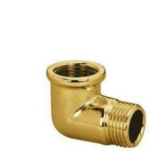 GOMITO MASCHIO-FEMMINA 1/2” IN OTTONE NUDO ”ECO” TIEMME