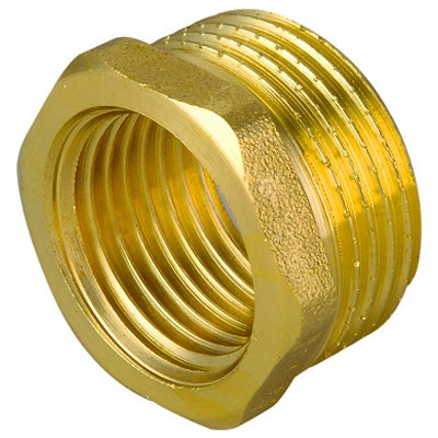 RIDUZIONE MF IN OTTONE GIALLO 1"X1/2"