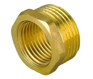 RIDUZIONE MF IN OTTONE GIALLO 1"1/2 x 1"1/4