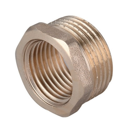 RIDUZIONE MF IN OTTONE GIALLO IBP 1" 1/2 X 1" 1/4