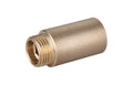 PROLUNGA FILETTATA M-F 1/2" x 20 IN OTTONE GIALLO