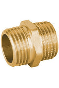 NIPPLES DIRITTO 1"  MM IN OTTONE GIALLO PESANTE IBP