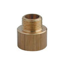 PROLUNGA RIDOTTA MF IN OTTONE 1/4" x 1/2" GIALLO