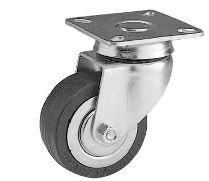 RUOTE A FORCELLA ROTANTE ART. 601 - Ø 40 MM. - HL 62 MM. - PORTATA MAX KG. 20