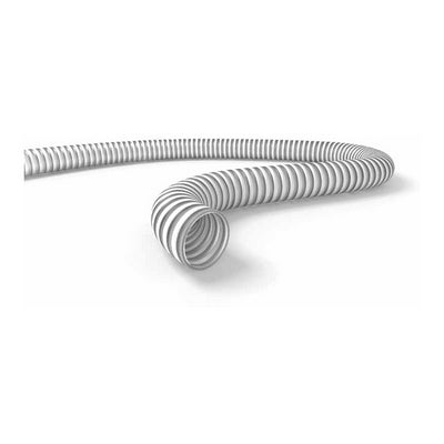 TUBO SPIRALATO ALIMENTARE BIANCO DIAMETRO 50