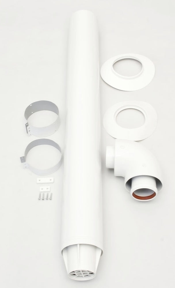 KIT SCARICO FUMI ORIZZONTALE Ø60-100 mm PER SCALDINI AVENIR PLUS LNX