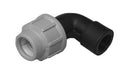 GOMITO A 90° C/DERIVAZIONE FEMMINA IKARO RACCORDO PER POLIETILENE 3/4 x 25