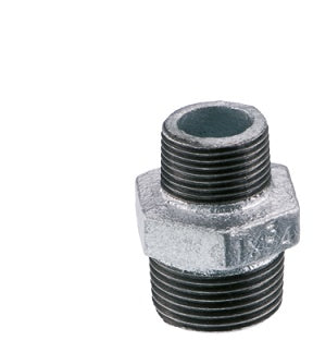 NIPPLE RIDOTTO ZINCATO MM 1"1/4 x 1"