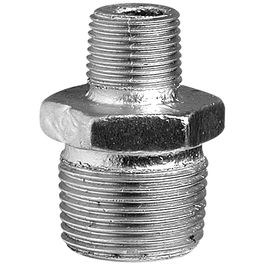 NIPPLO RIDOTTO ZINCATO MASCHIO 1"1/2×1"