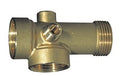 RACCORDO 5 VIE PROLUNGATO IN OTTONE H. 91 MM