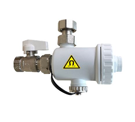 DEFANGATORE MAGNETICO SOTTO CALDAIA BIANCO