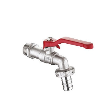 RUBINETTO A SFERA MASCHIO CON PORTAGOMMA 1/2"