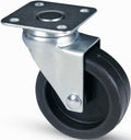BLISTER 2 RUOTE GEMELLARI Ø 50 mm CON PIASTRA 43×43 mm