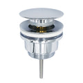 PILETTA LAVABO CLICK-CLACK CON VITE LUX 1"1/4