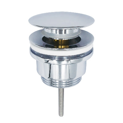 PILETTA LAVABO CLICK-CLACK CON VITE LUX 1"1/4