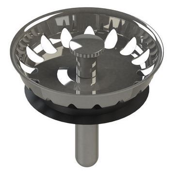 TAPPO CESTELLINO INOX DM 52 MOD. LUX PER PILETTA